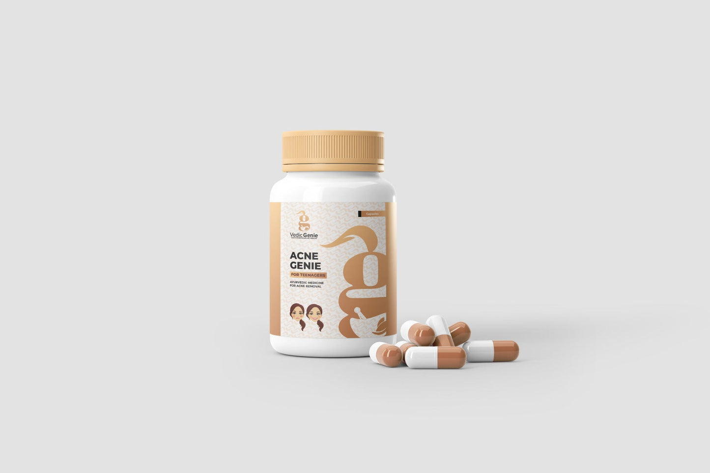 Acne Genie capsules for teenagers